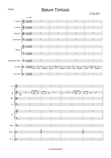 Batum Türküsü (arr. Jacob Eckert)