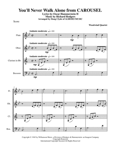 You'll Never Walk Alone (arr. Doug Clyde)