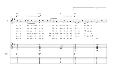 Bella Ciao (arr. Art.o Artaud)