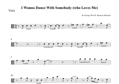 I Wanna Dance With Somebody (who Loves Me) (arr. Wesley S. SIlva)