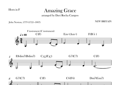 Amazing Grace (arr. Davi Rocha Campos)
