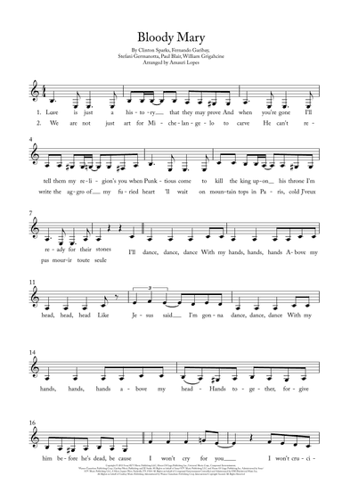 Bloody Mary (arr. Amauri Lopes)