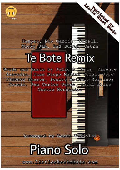 Te Bote Remix (arr. Genti Guxholli)