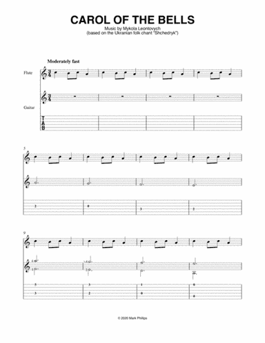 Carol of the Bells (arr. Mark Phillips)