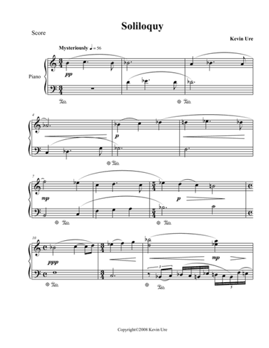 Soliloquy for Piano