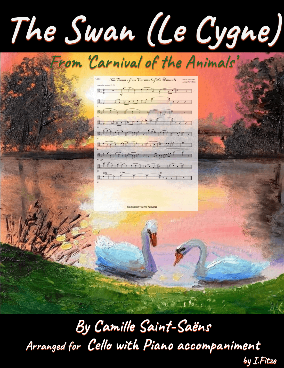 'The Swan' from Carnival of the Animals (arr. Ian Fitze)