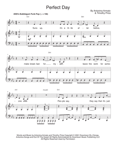 Perfect Day (arr. Daniel Pippert)