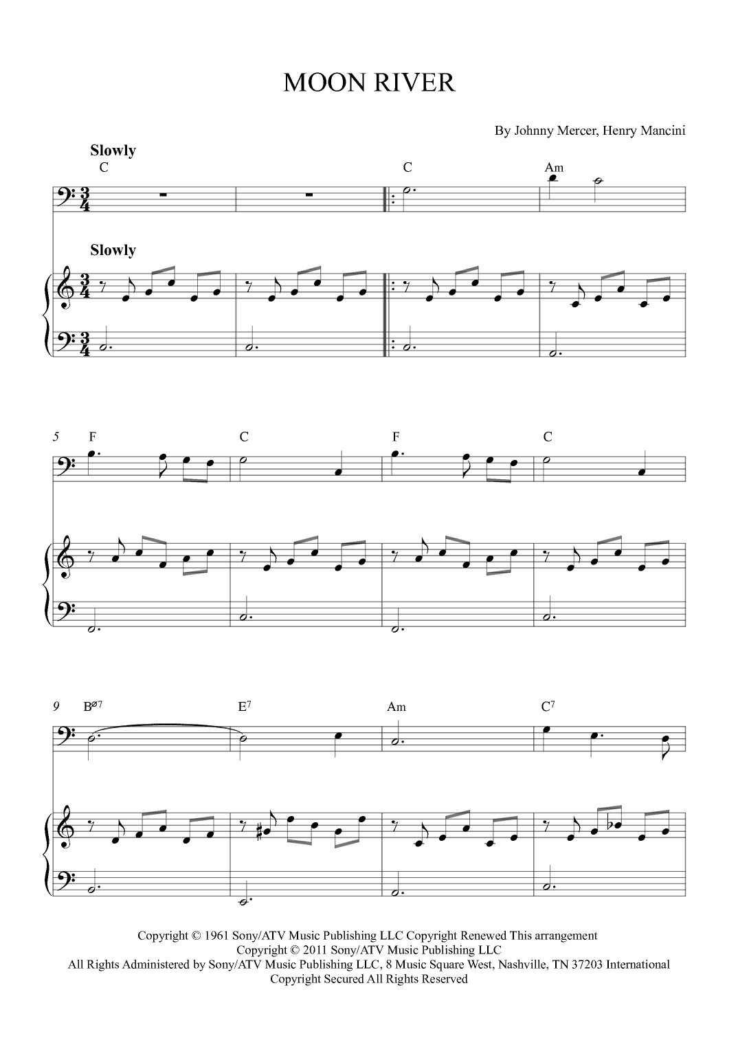 Moon River (arr. Alex Nunes Rodrigues)