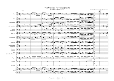 2 Classical Favourites for School Band (volume four) (arr. David Burndrett)