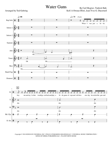 Water Guns (arr. Ted Gehring)