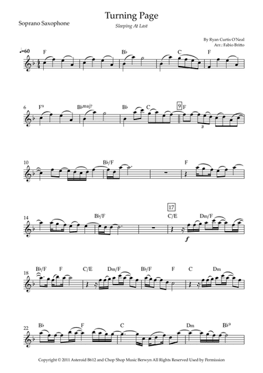 Turning Page (arr. Fabio Britto)