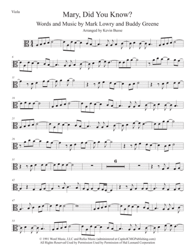 Mary, Did You Know? (arr. Kevin Busse)
