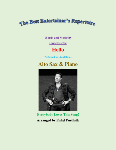 Hello (arr. Fishel Pustilnik)