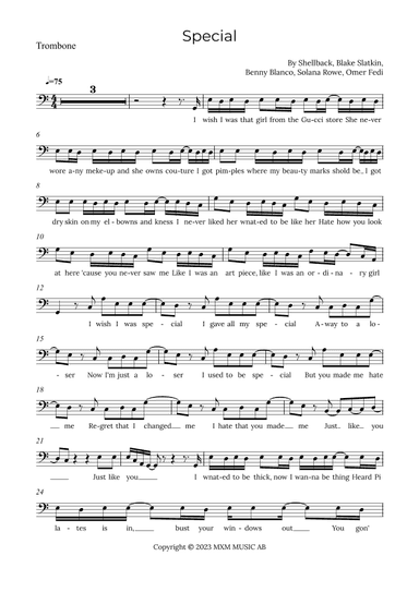Special (arr. Alex Nunes Rodrigues)