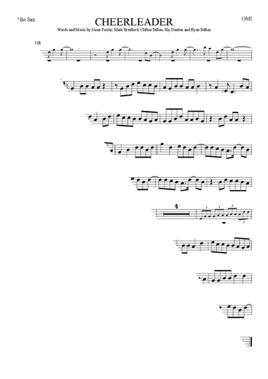 Cheerleader (arr. Ivan Marini)