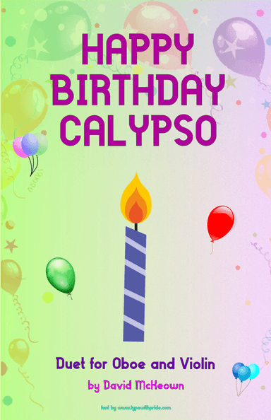 Happy Birthday Calypso, for Oboe and Violin Duet (arr. David McKeown)