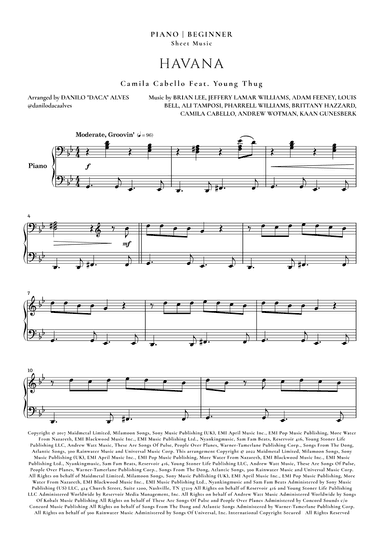 Havana (arr. Danilo "Daca" Alves)