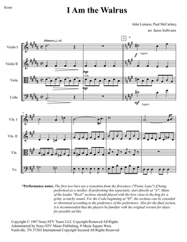 I Am The Walrus (arr. Jason Sullivann)