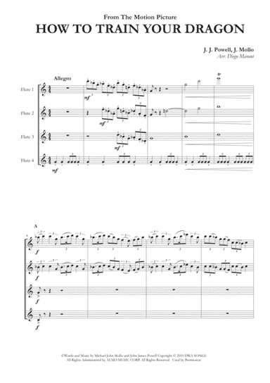 How To Train Your Dragon (arr. Diego Marani)