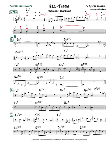 Ezz-thetic (arr. Rob Ames)