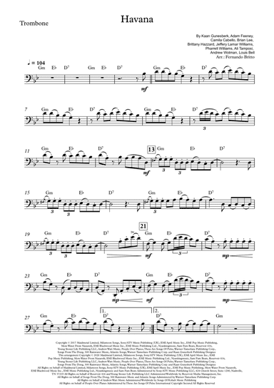 Havana (arr. Fernando Britto)
