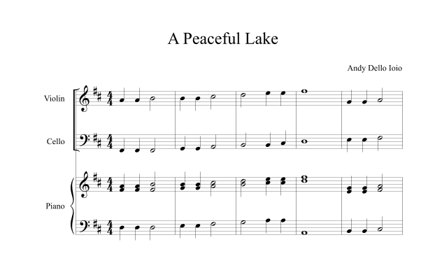 A Peaceful Lake