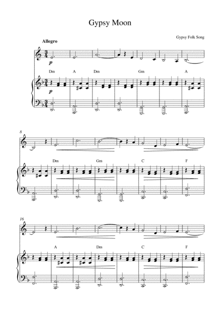 Gypsy Moon (arr. Kaiserin Rebecca)