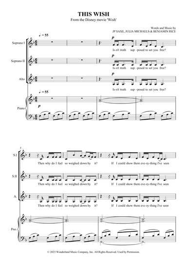 This Wish (arr. SCMusic)