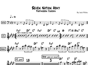 Seven Nation Army (arr. Lef Germenlis)