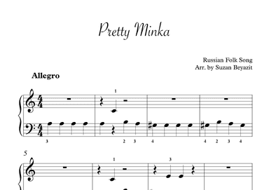 Pretty Minka (arr. Suzan Beyazit)