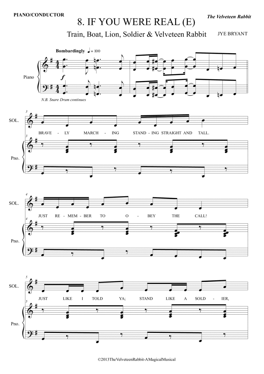 IF YOU WERE REAL (E)