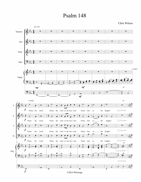 Praise the Lord! (Psalm 148)