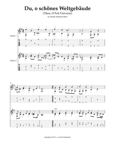 Du, o schönes Weltgebäude (Thou, O Fair Universe) (arr. Mark Phillips)