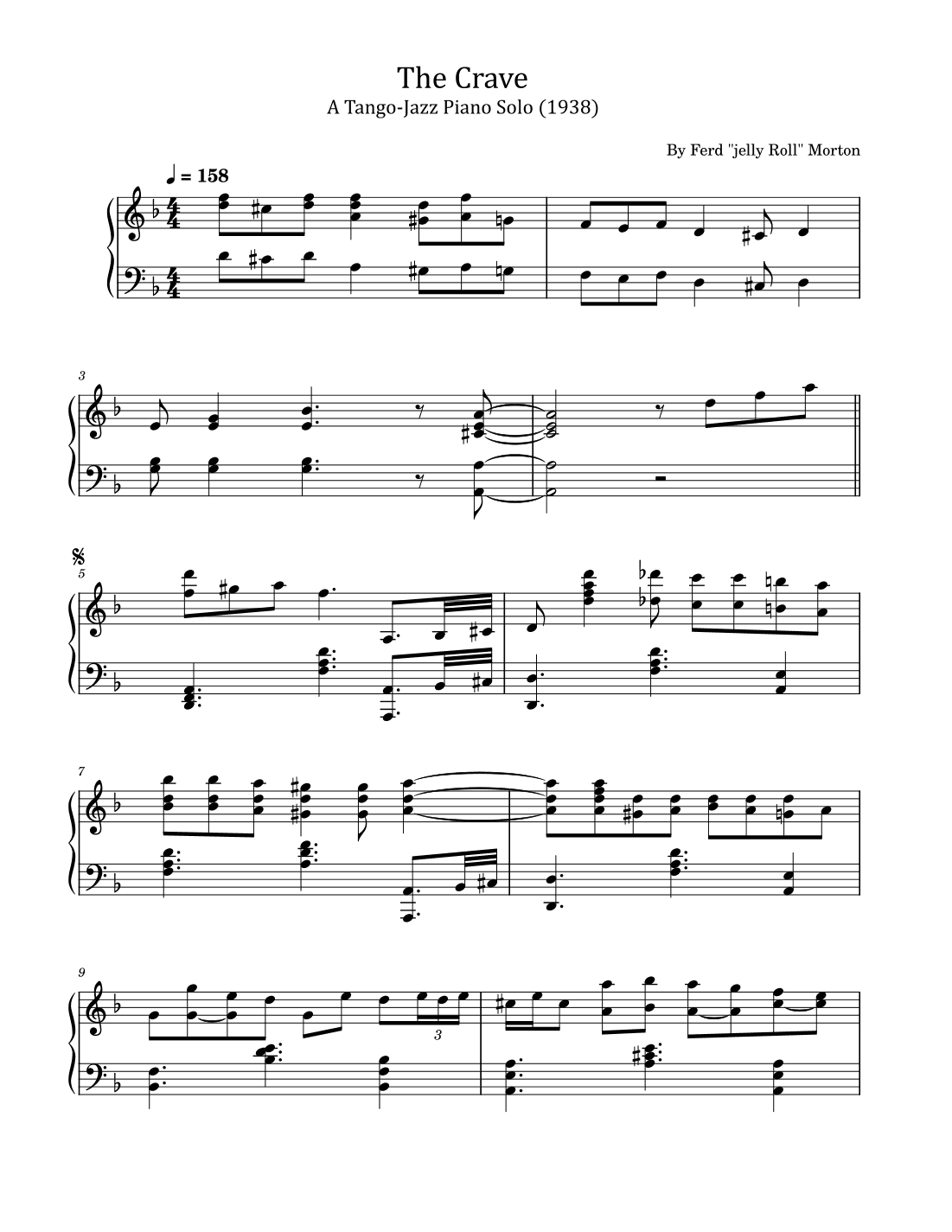 The Crave (arr. poon)