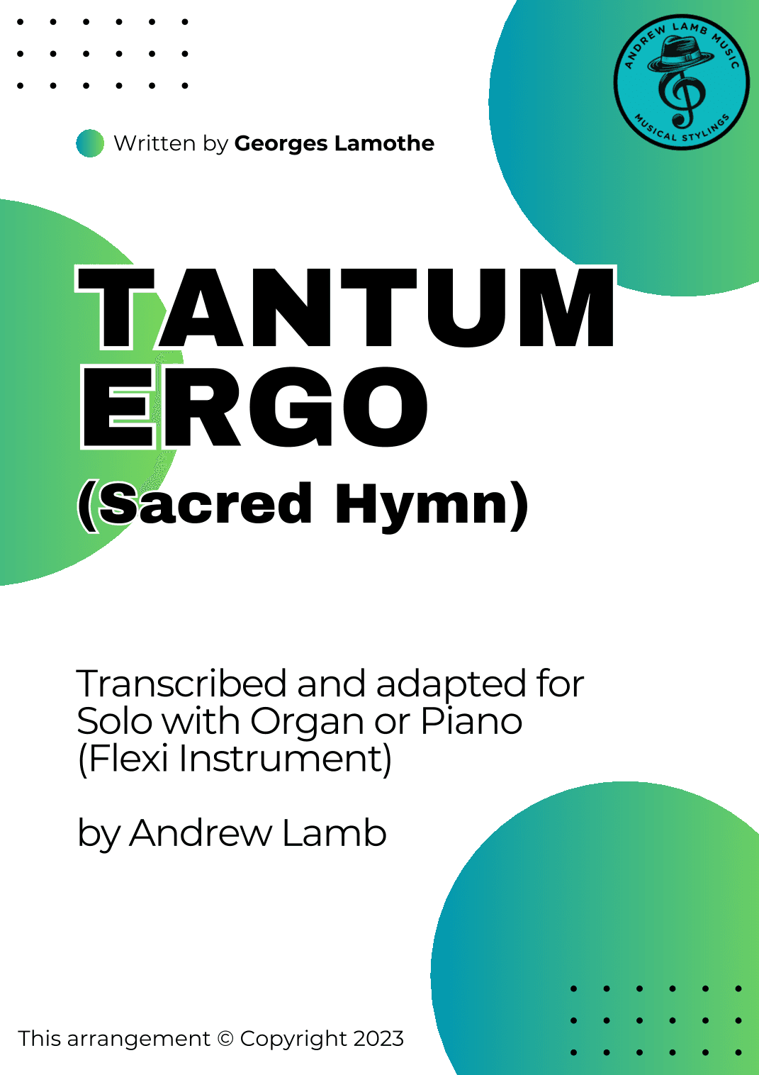 Tantum Ergo (Lamothe, arr. for Solo Brass) (arr. Andrew Lamb)