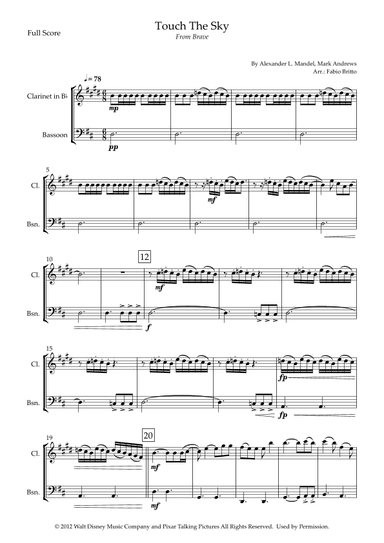 Touch The Sky (arr. Fabio Britto)
