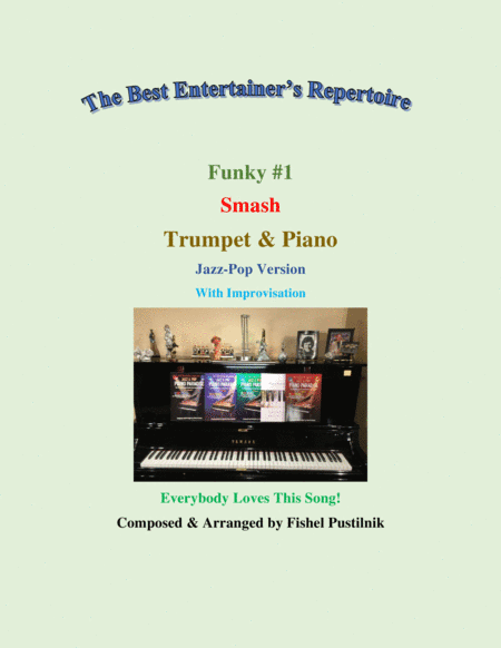 Funk #1 "Smash" for Trumpet and Piano (With Improvisation)-Video