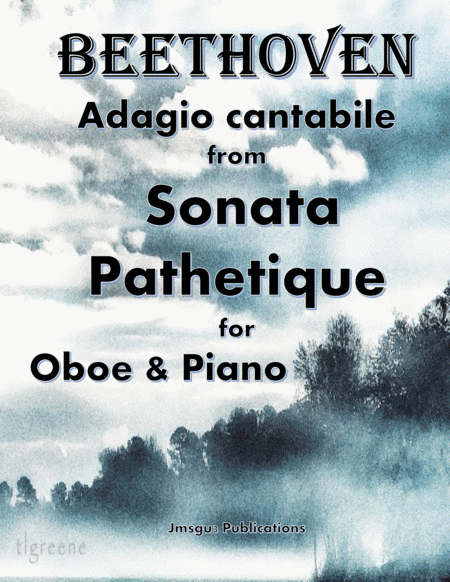 Beethoven: Adagio from Sonata Pathetique for Oboe & Piano (arr. James M. Guthrie, ASCAP)
