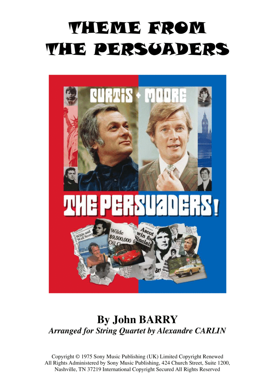 Theme From Persuaders (arr. Alexandre CARLIN)