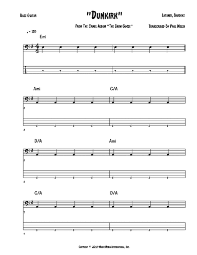 Dunkirk (arr. Accubass)