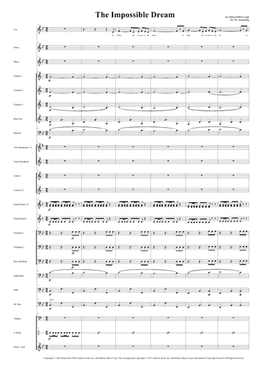The Impossible Dream (the Quest) (arr. Mark Armstrong)