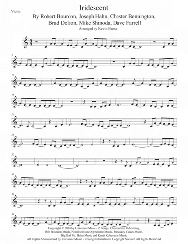 Iridescent (arr. Kevin Busse)