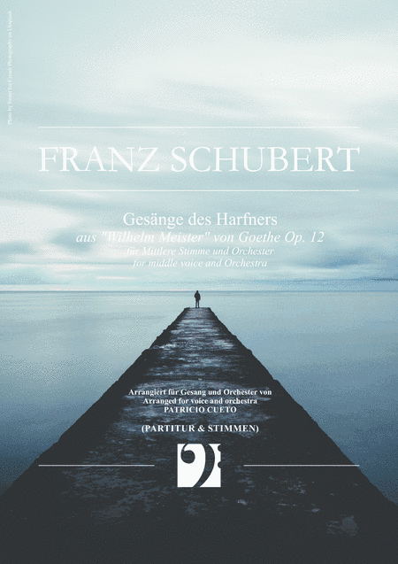 Gesänge des Harfners - for middle voice and orchestra (arr. Patricio Cueto)
