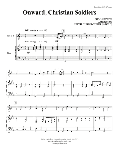 Onward Christian Soldiers (arr. Keith Christopher)