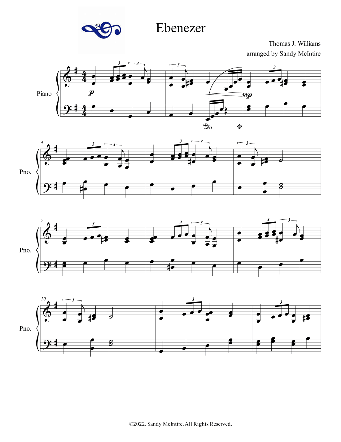 Ebenezer (Christian Anthem) (arr. Sandy McIntire)
