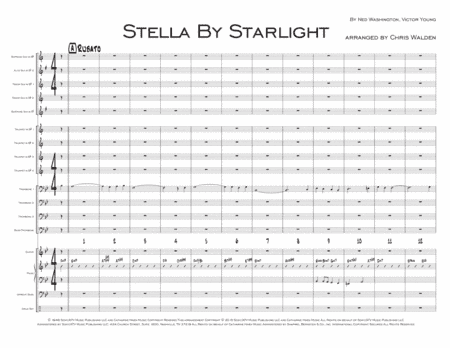 Stella By Starlight (arr. Chris Walden)