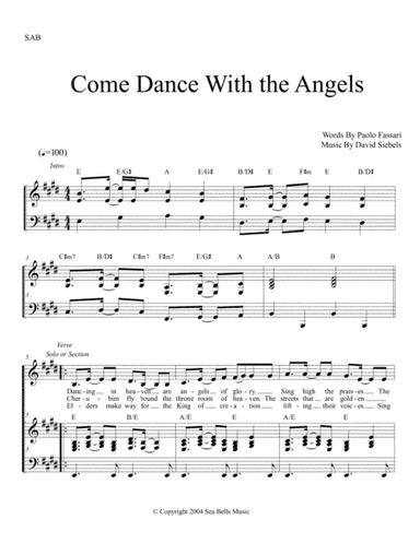 Come Dance With The Angels
