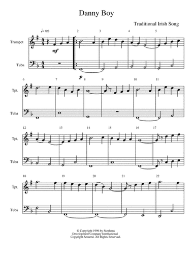 Danny Boy (arr. Dominic Meccia)