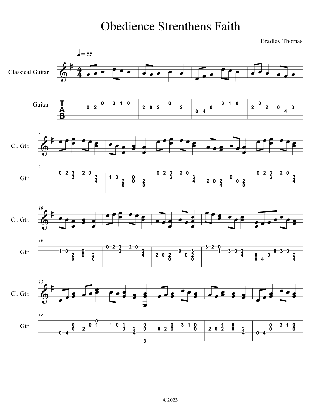 Obedience Strengthens Faith