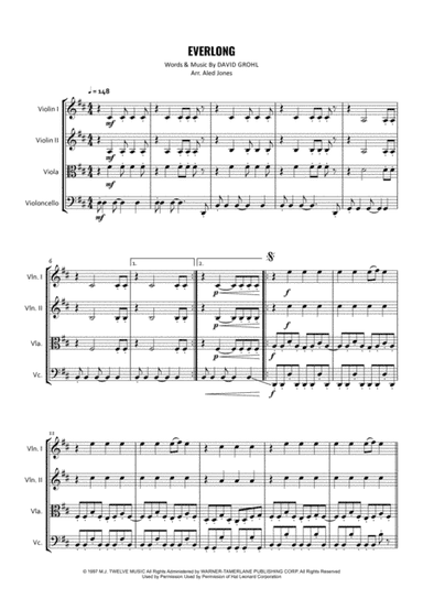 Everlong (arr. Aled Jones)